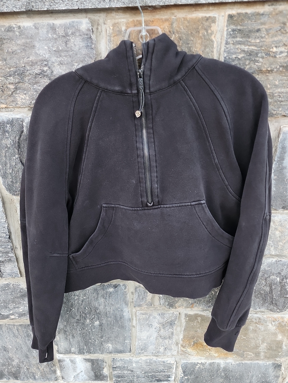 Lululemon Scuba Oversized Half-Zip Hoodie in Black size M / L